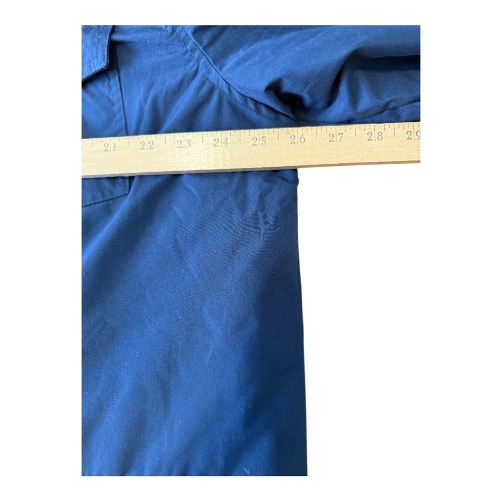 Atlas For Men Dark Blue Men's Coat Outdoor Winter Zip Jacket Hood In Collar XL - Picture 12 of 14
